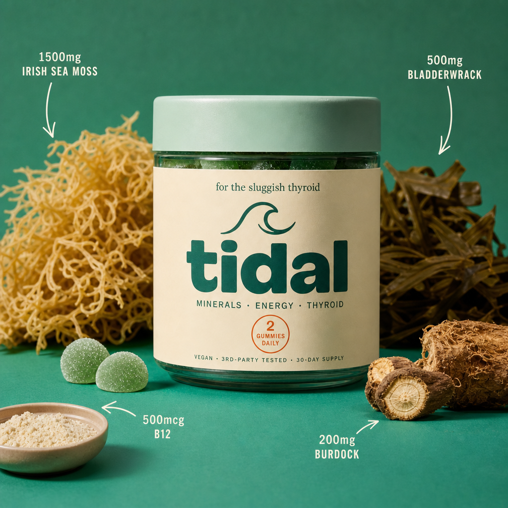 TIDAL on a bright morning counter