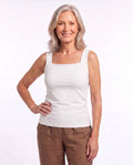 Freeform Tank in White