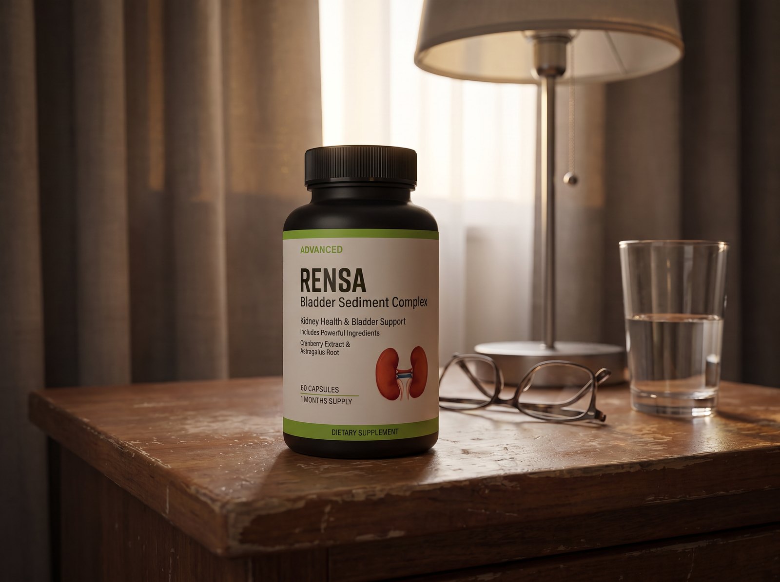 Two capsules each morning. Sixty in a bottle, which is a month.