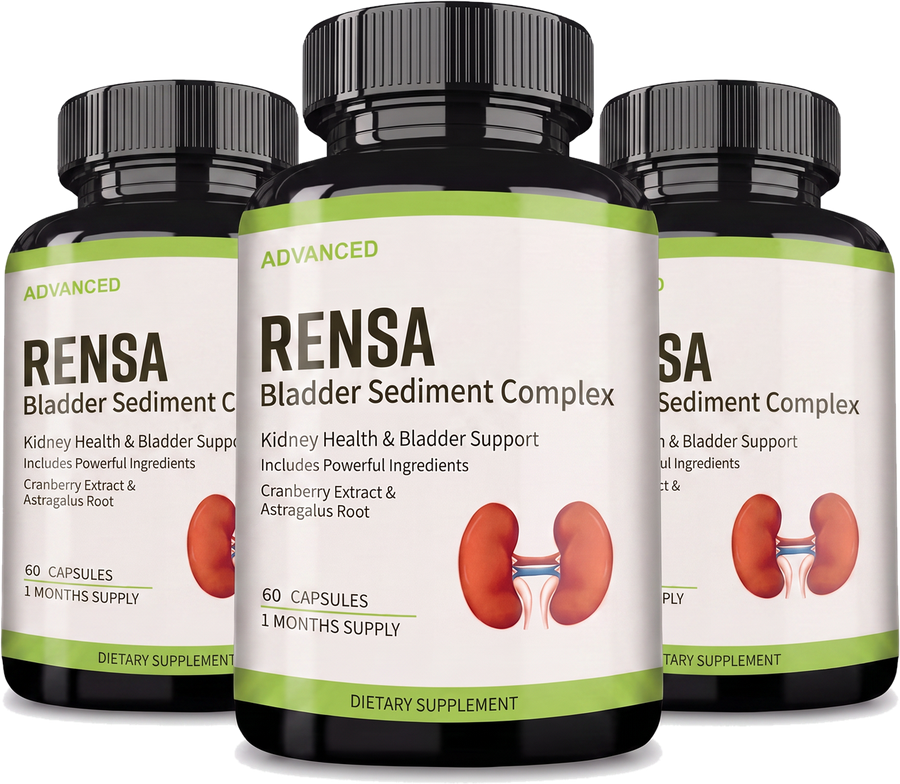 3 Bottles — Buy 2, Get 1 Free of Rensa Bladder Sediment Complex — Launch Offer