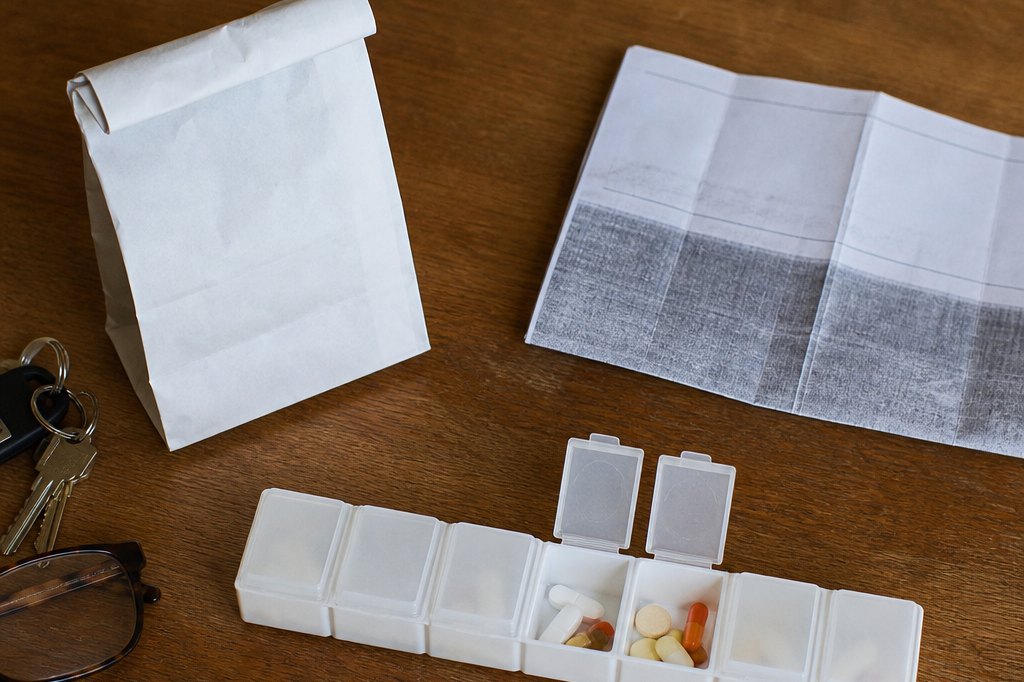 The prescription, the exercise sheet and the pharmacy bag. Most patients over 55 leave with all three and an explanation of none.
