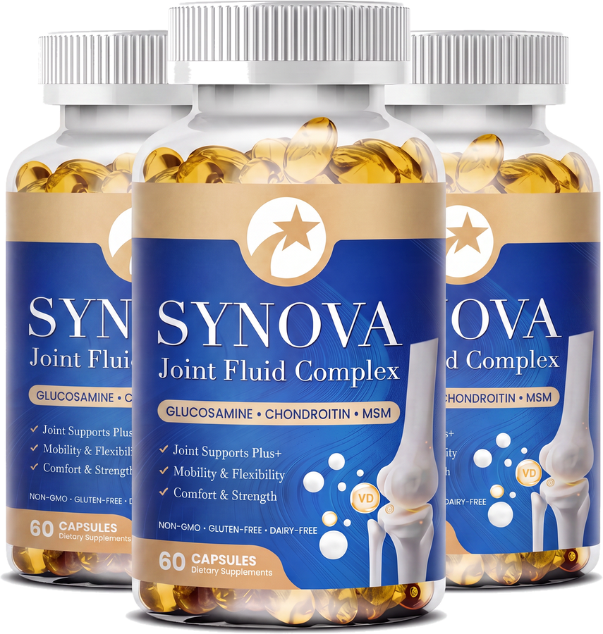 3 Bottles of Synova Joint Fluid Complex